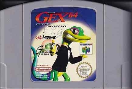 Gex 64 - Nintendo 64 spil (B Grade) (Genbrug)